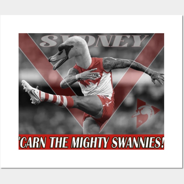 OG AFL - Sydney Swans Wall Art by OG Ballers